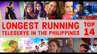 LONGEST RUNNING TELESERYE IN PHILIPPINE TV|| Pinakamatagal na Teleserye sa Pilipinas