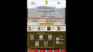 Comprehensive Landslide Risk Management | COVID-19| WEAR MASK | INDIA | NIDM | DRR | MHA |{EDITED} |