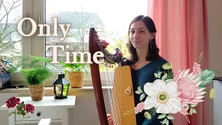 🎵 Enya - Only Time { Celtic Harp Cover } ☘ 23-string harp