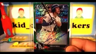 2018 Bowman Baseball 1/2 Case 8X Blaster Box Break #2 - 06/01/18