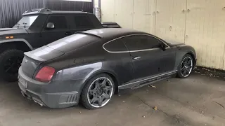 КУПИЛИ ЗАБРОШЕННУЮ РЕДКУЮ BENTLEY CONTINENTAL GT MANSORY?!