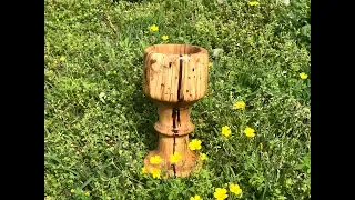 Woodturning a Wooden Goblet