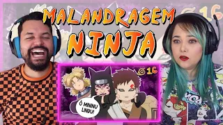 Malandragem Ninja: EPISÓDIO 16 (PARTE 1) - PASSA O PERGAMINHO! // REACT