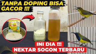 RACIKAN NEKTAR INI BIKIN SOGON STOP DOPING JADI GACOR LAGI❗NEKTAR TERBARU❗