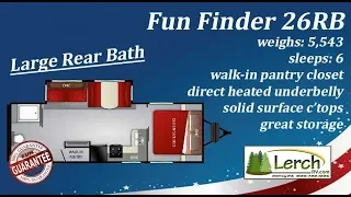 2019 Fun Finder 26RB travel trailer review - Pennsylvania RV dealer - Lerch RV