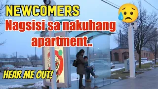 NEWCOMERS NAGSISI SA NAKUHANG APARTMEMT | APARTMENT HUNTING | BUHAY CANADA | PINOY VLOGS | BUHAY OFW