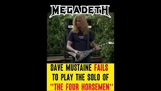 Dave Mustaine is too fast for Metallica #metallica #davemustaine #72seasons #hetfield