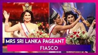 Mrs Sri Lanka Pageant Fiasco: Mrs World Caroline Jurie Snatches Winner Pushpika De Silva’s Crown