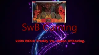 2004 Rare NECA Freddy Vs. Jason Deluxe Box Set Action Figure Opening (SwB Games)