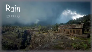 24H in-game time RDR2 - Bacchus Station | Rain