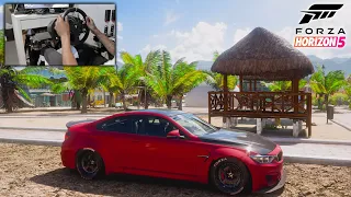 Forza Horizon 5 Drifting BMW M4  ( Steering Wheel + Shifter ) Gameplay