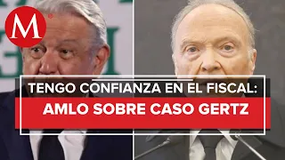 AMLO refrenda su confianza a Gertz Manero tras fallo de Corte sobre Alejandra Cuevas