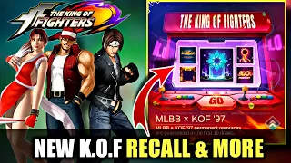 GET FREE KOF RECALL,NOTIFICATION AND MORE EFFECTS | MOBILE LEGENDS X K.O.F