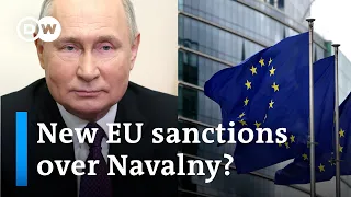 Yulia Navalnaya in Brussels: Could more EU sanctions be coming Russia's way? | DW News