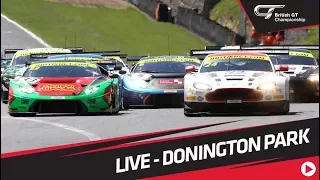 British GT - Donington 2017 - Full Show - LIVE