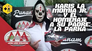 Karis la Momia Jr: "La Parka es un personaje del que se va a seguir hablando mucho tiempo"