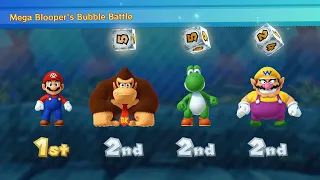 Mario Party 10 - Mario vs Donkey Kong vs Yoshi vs Wario - Mushroom Park