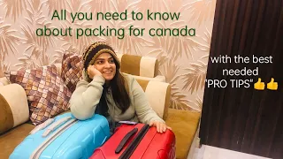 Packing for canada / international student / India to canada