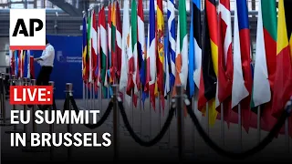 LIVE: EU leaders gather for a two-day summit in Brussels