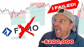 I Failed my $200K FTMO Verification!