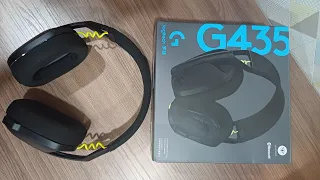 Обзор на наушники Logitech G435