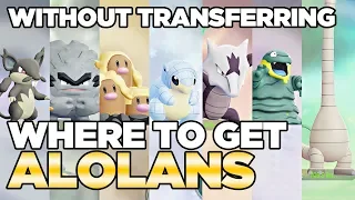 How to Get Alolan Pokemon WITHOUT Transferring in Let's Go Pikachu & Eevee