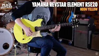 No Talking...Just Tones | Yamaha Revstar Element | RSE20 - Neon Yellow