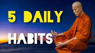 5 Small Habits That Will Change Your Life Forever - Zen And Buddhist Wisdom Story.