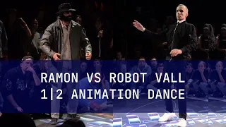 Ramon vs Robot Vall 1|2 animation dance Back to the future battle 2021