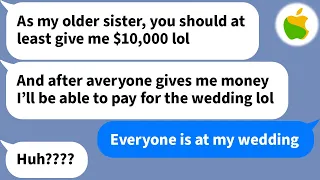 【Apple】 After having my boyfriend stolen by my twin sister, she is asking me to give them $10,000