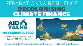Aid Talks Decolonising Climate Finance