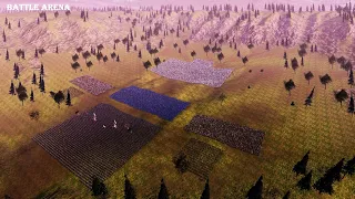 Gondor Army vs Medieval Army | Ultimate Epic Battle Simulator | UEBS