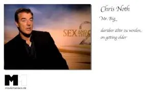 Sex and the City 2 | Chris Noth (Mr. Big) interview "on getting older" US (2010)