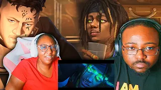 SHE LOVED IT! Imagine Dragons x J.I.D - Enemy (from the series Arcane League of Legends) REACTION