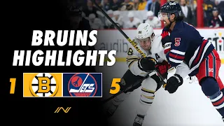 Bruins Highlights & Analysis: Boston's Offense Stagnates During 5-1 Loss To Winnipeg Jets