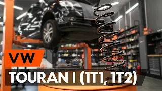 Как да сменим задна пружина за ходовата част на VW TOURAN 1 (1T1, 1T2) [ИНСТРУКЦИЯ AUTODOC]