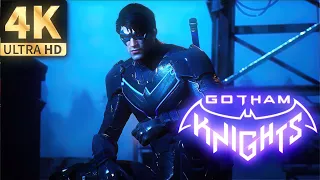 Nightwing Knighthood Suit  - Gotham Knights 4K 60 FPS All Suit Cutscenes.