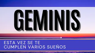 GEMINIS HOY ♊ | ESTA VEZ SE TE CUMPLEN VARIOS SUEÑOS | [HOROSCOPO GEMINIS] Junio 2024 |