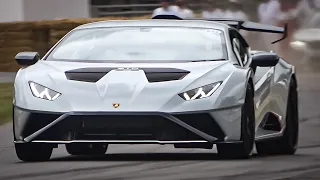 Lamborghini Huracan STO & EVO RWD 5.2L V10 Engine Sound, Accelerations & Downshifts!