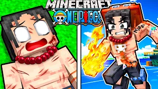 I Evolved As Ace in One Piece Minecraft... This Is What Happened