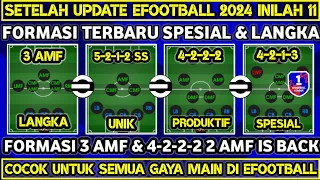 WOW !! INILAH 11 FORMASI TERBARU SPESIAL & LANGKA EFOOTBALL 2024 SETELAH UPDATE 7 SEPTEMBER