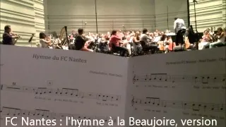 FC Nantes : l'hymne à la Beaujoire, version symphonique par l'ONPL