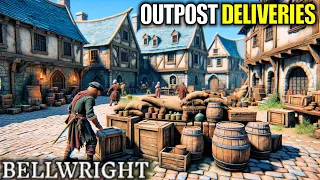 Day 2 Want to Figure out How Deliveries work with Outposts | Bellwright Gameplay