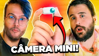 Câmera MINÚSCULA e IMPRESSIONANTE! Unboxing Insta360 GO 2