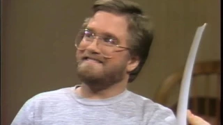 Simon Bond on Letterman, February 22, 1982