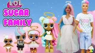 Sugar Family DIY Custom Fun Craft With Barbie and Ken Cupcake Kids Club