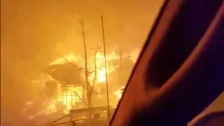 Gatlinburg Wildfire Evacuees Have Close Call as Blaze Closes In