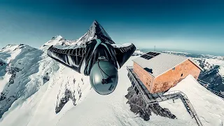 Eiger Mitteleggi Ridge Wingsuit Flight 🇨🇭