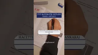 TYT MATEMATİK NETLERİ NASIL ARTAR? YORUMLARDA AÇIKLADIMM👇👇