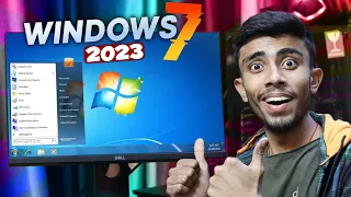 Trying Windows 7 IN 2023!⚡Still Usefull? For Gaming or Editing! or completely Trash